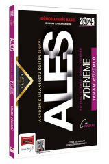 Yargı Yayınları 2025 ALES Vip Sayısal-Sözel Yetenek Tamamı Çözümlü 7 Deneme