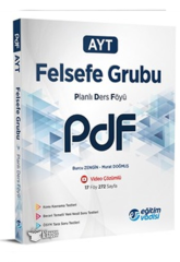 AYT Felsefe Planlı Ders Föyü PDF Video Anlatım Destekli