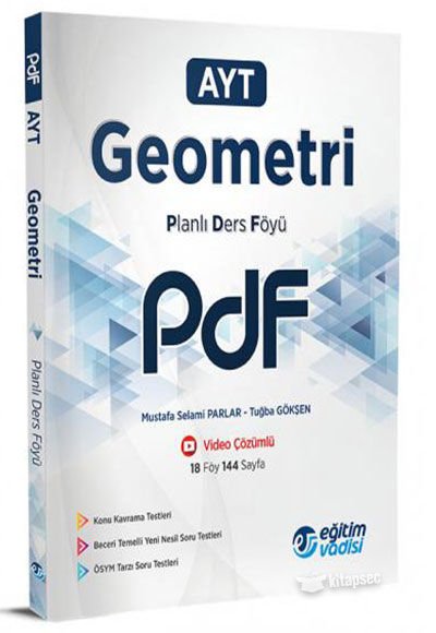 AYT Geometri Planlı Ders Föyü PDF Video Anlatım Destekli