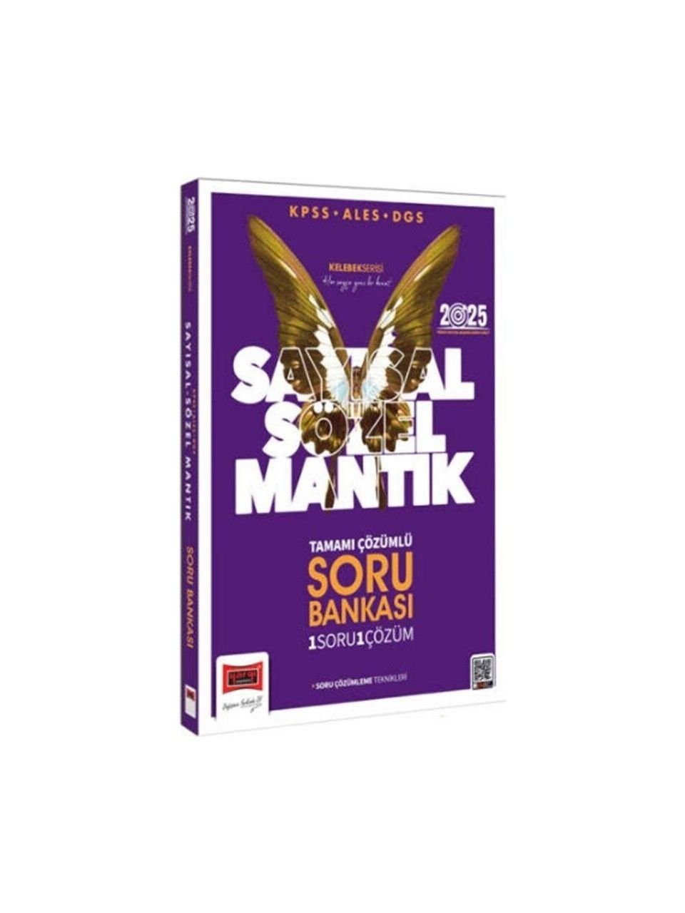 Yargı Yayınları 2025 Kpss Ales Dgs Kelebek Serisi Tamamı Çözümlü Sayısal Sözel Mantık Soru Bankası