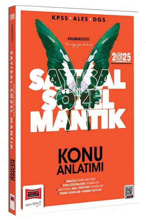 Yargı Yayınları 2025 Kpss Ales Dgs Kelebek Serisi Tamamı Çözümlü Sayısal Sözel Mantık Konu Anlatımı