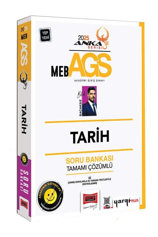 Yargı Yayınları 2025 MEB-AGS Anka Serisi Tarih Tamamı Çözümlü Soru Bankası