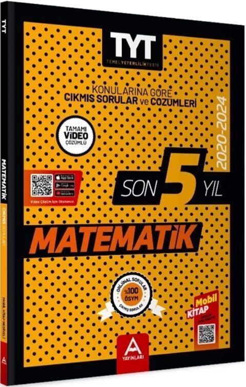 Son 5 Yıl TYT Matematik Çıkmış Sorular 2020-2024
