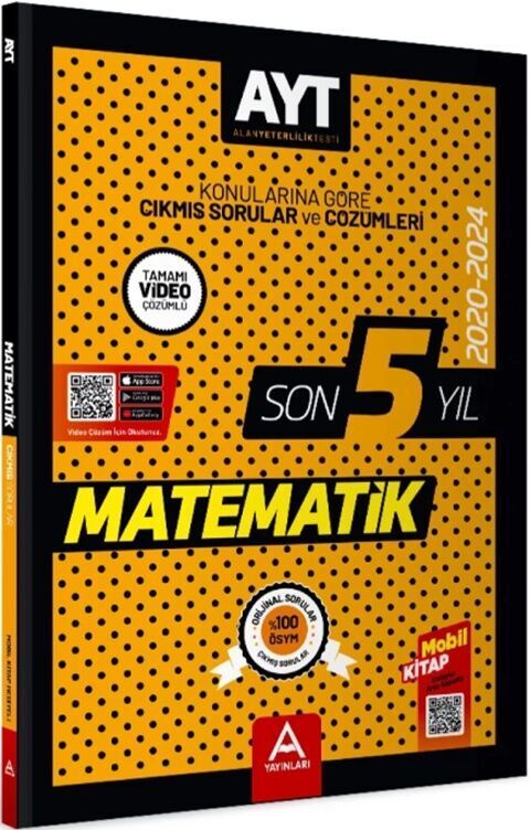 Son 5 Yıl AYT Matematik Çıkmış Sorular 2020-2024