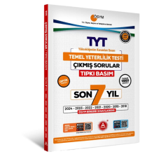 Son 7 yıl TYT Çıkmış Sorular-Tıpkı Basım-Bire Bir ÖSYM-Tamamı Video Çözümlü