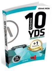 YDS Özgün Çözümlü 10 Deneme Sınavı