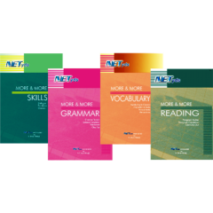 More and More 4’lü Sınav Hazırlık Seti - Grammar, Vocabulary, Reading ve Skills