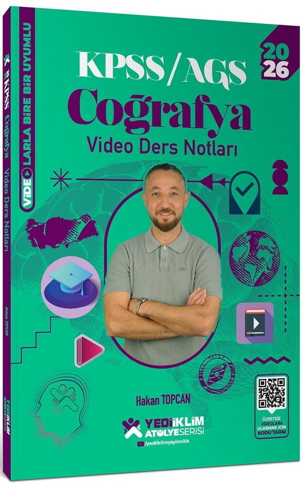 2026 KPSS AGS Genel Kültür Coğrafya Video Ders Notları