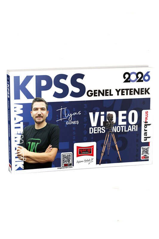 Yargı Yayınları 2026 KPSS Genel Yetenek Matematik Video Ders Notları (İlyas Güneş)