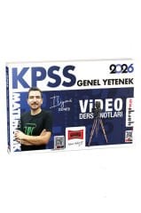 Yargı Yayınları 2026 KPSS Genel Yetenek Matematik Video Ders Notları (İlyas Güneş)