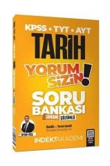 İndeks Akademi 2025 KPSS TYT AYT Tarih Yorum Sizin Soru Bankası