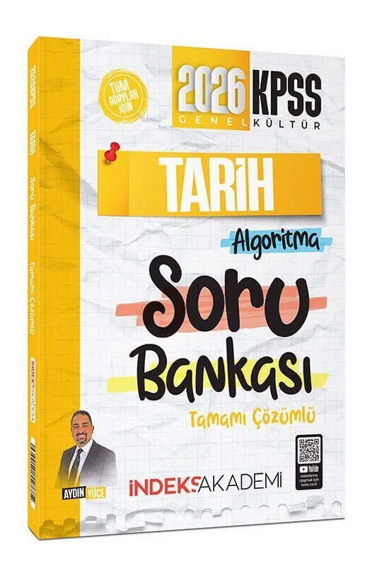 İndeks Akademi 2026 KPSS Tarih Algoritma Tamamı Çözümlü Soru Bankası