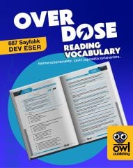 Hakkı Hoca'dan Overdose Reading Vocabulary (Ön Satış)
