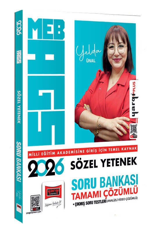 Yargı Yayınları 2026 MEB-AGS Sözel Yetenek Tamamı Çözümlü Soru Bankası (Yelda Ünal)