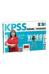 Yargı Yayınları 2026 KPSS Genel Yetenek Türkçe Video Ders Notları (Yelda Ünal)