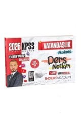 İndeks Akademi 2026 KPSS Vatandaşlık Akademisi Video Ders Notları