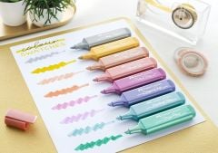 Faber Castell Fosforlu Kalem Metalik Renkler