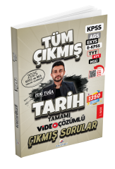 Dizgi Kitap 2026 Tarih Tüm Sınavlar Tamamı Video Çözümlü Çıkmış Sorular 2. Baskı Zeki Tuğa