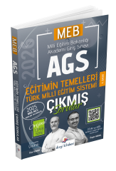 Dizgi Kitap 2026 MEB AGS Tamamı Video Çözümlü Eğitimin Temelleri Türk Milli Eğitim Sistemi Çıkmış Sorular 4. Baskı Ziya Sümer Özgür Hamal