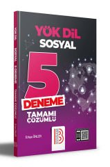 Benim Hocam Yayınları YÖKDİL Sosyal Tamamı Çözümlü 5 Deneme