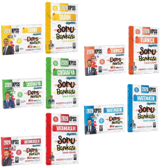 2026 KPSS Genel Yetenek Genel Kültür Video Ders Notları + Soru Bankası 10 lu Set