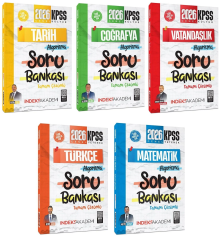2026 KPSS Genel Yetenek Genel Kültür Algoritma Soru Bankası 5 li Set