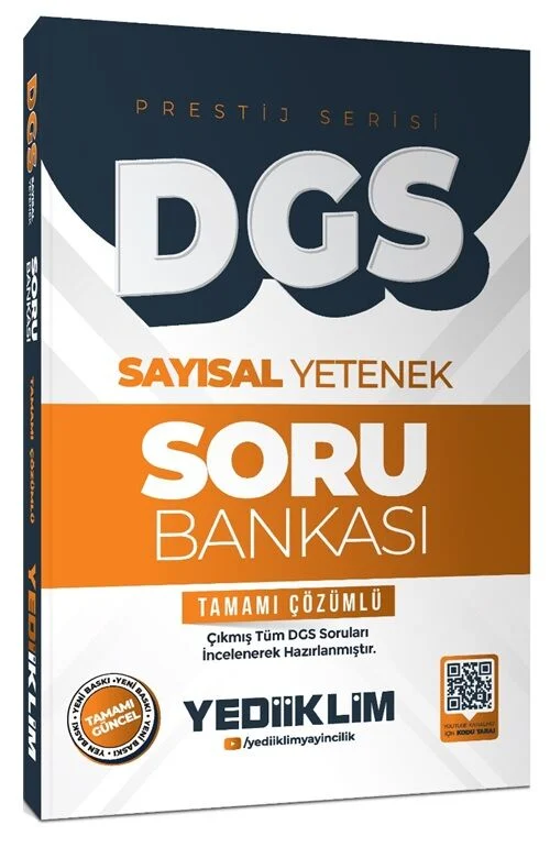 2026 DGS Prestij Sayısal Yetenek Soru Bankası Çözümlü