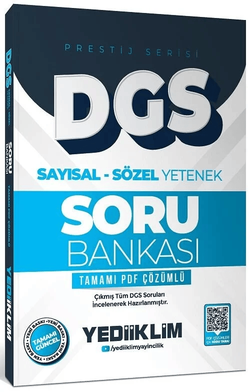 2026 DGS Prestij Soru Bankası Çözümlü