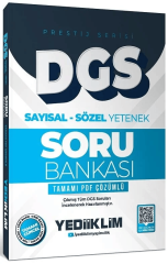 2026 DGS Prestij Soru Bankası Çözümlü