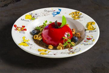 Bonna Kids Banquet Çukur Tabak 23 cm 300 cc