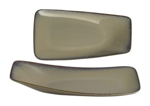 Jumbo Porselen Joy Soil Kayık Tabak 24 cm