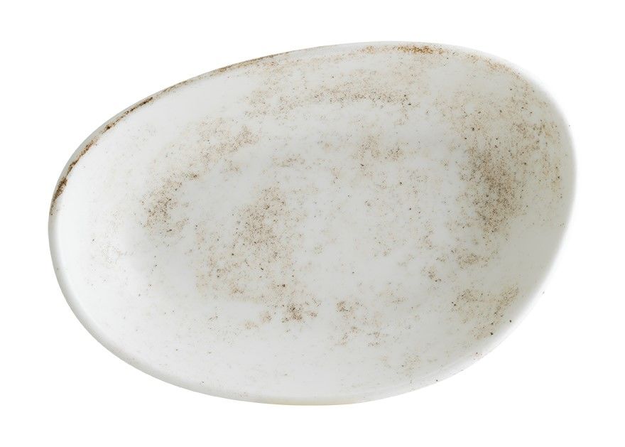 Bonna Nacrous Matt Vago Oval Boat Plate 15 cm
