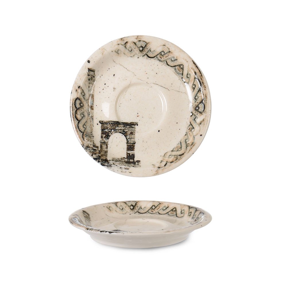 Rinart Porselen Remnant  Kahve Fincanı Tabağı 12 cm