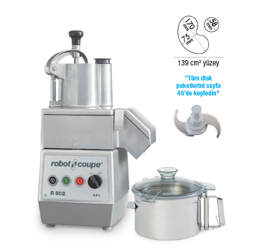 Robot Coupe Sebze Parçalama ve Doğrama Makinesi - R 502