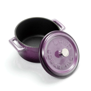 Lava Döküm Mini Tencere 0,35 Lt Mor