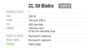 Robot Coupe Sebze Doğrama Makinesi - CL 30