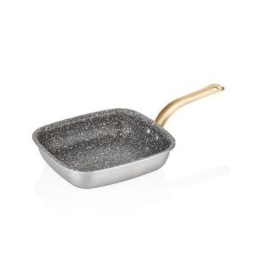 Altınbaşak Alu Granit Kare Tava 14x12 cm