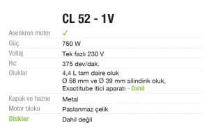 Robot Coupe Sebze Doğrama Makinesi - (CL 52 -1V)