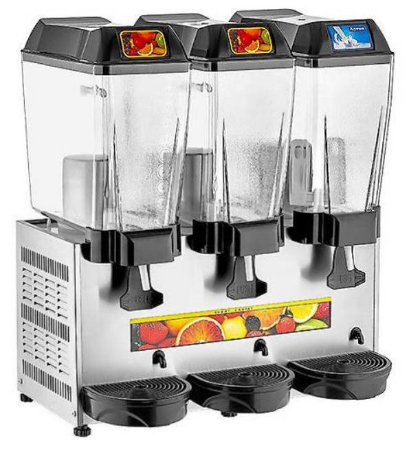 Remta Şerbet+Şerbet+Ayran Soğutucu 20+20+20 Lt Gümüş - ST17