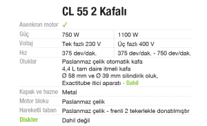 Robot Coupe Sebze Doğrama Makinesi - CL 55 İki Kafalı