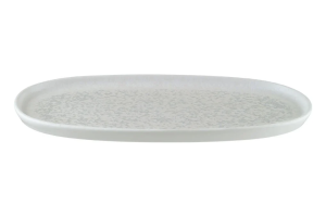 Bonna Lunar Beyaz Hygge Oval Tabak 30 cm
