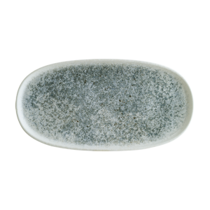 Bonna Lunar Ocean Mavi Hygge Oval Tabak 10 cm