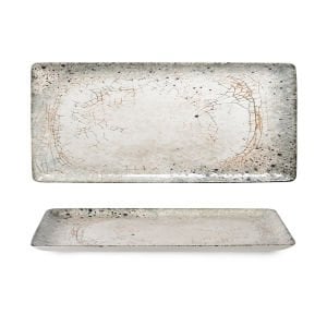 Rinart Porselen Sedir Flora Dikdörtgen Servis Tabağı 33x17 cm