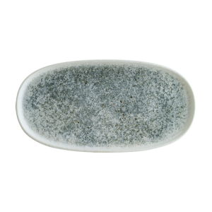 Bonna Lunar Ocean Mavi Hygge Oval Tabak 21 cm