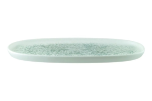 Bonna Lunar Ocean Mavi Hygge Oval Tabak 21 cm