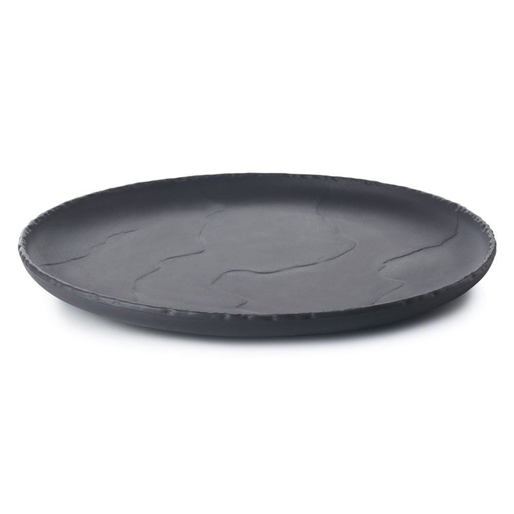 Revol Basalt Siyah Düz Tabak 26 cm