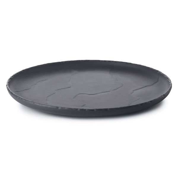 Revol Basalt Siyah Düz Tabak 26 cm