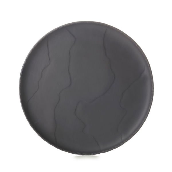 Revol Basalt Siyah Düz Tabak 26 cm