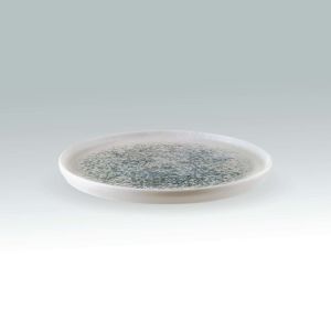 Bonna Lunar Ocean Mavi Hygge Düz Tabak 22 cm