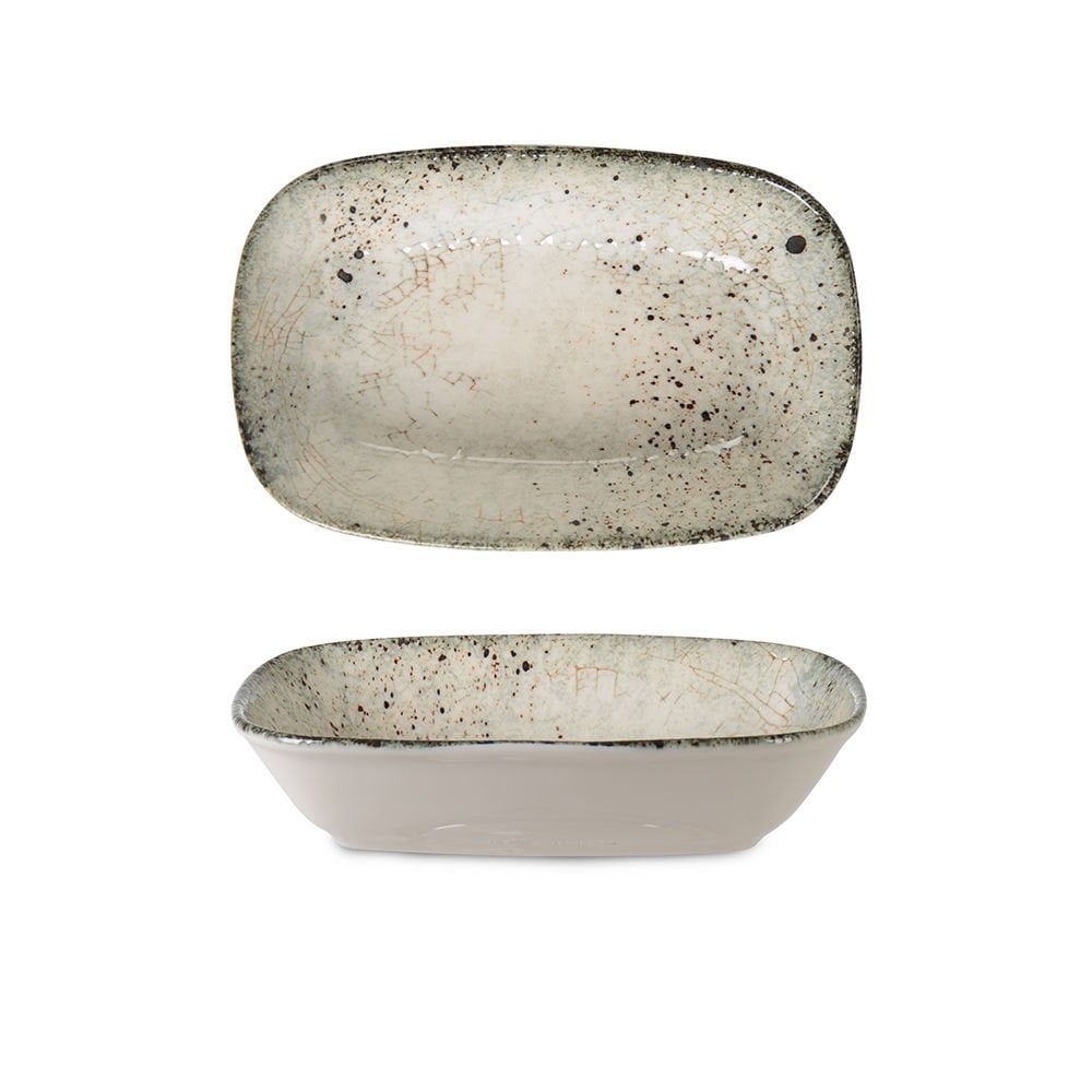 Rinart Porselen Sedir Valencia Kare Tabak 14,2x10,3 cm